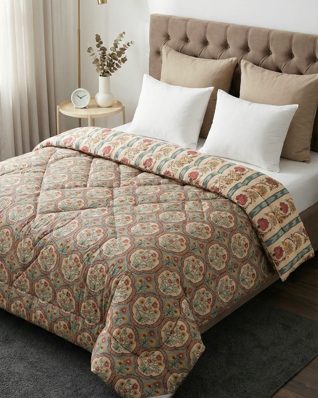 tan-heavy-winter-rajai-king-size